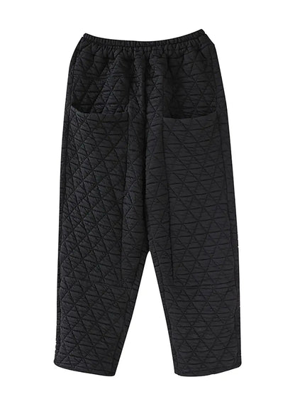 Cotton Loosee Padded Harem Pants