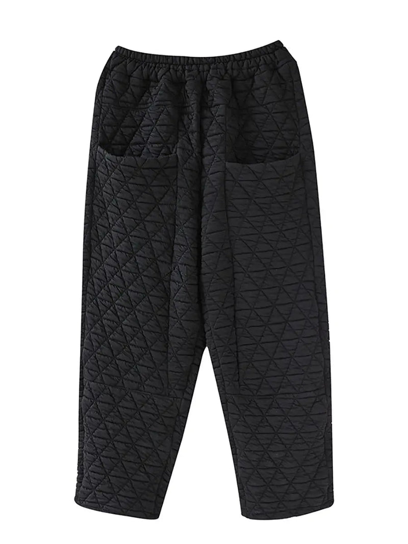 Cotton Loosee Padded Harem Pants