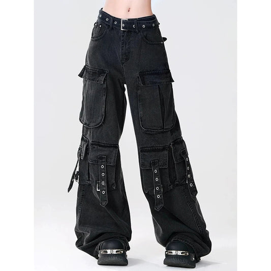 Y2k Japanese Cargo Halloween Pants