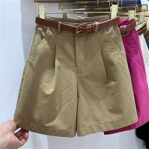 Denim Shorts High Waist Short Cotton Loose Bermuda Shorts