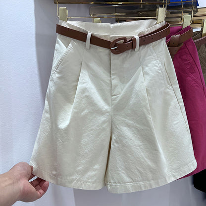 Denim Shorts High Waist Short Cotton Loose Bermuda Shorts