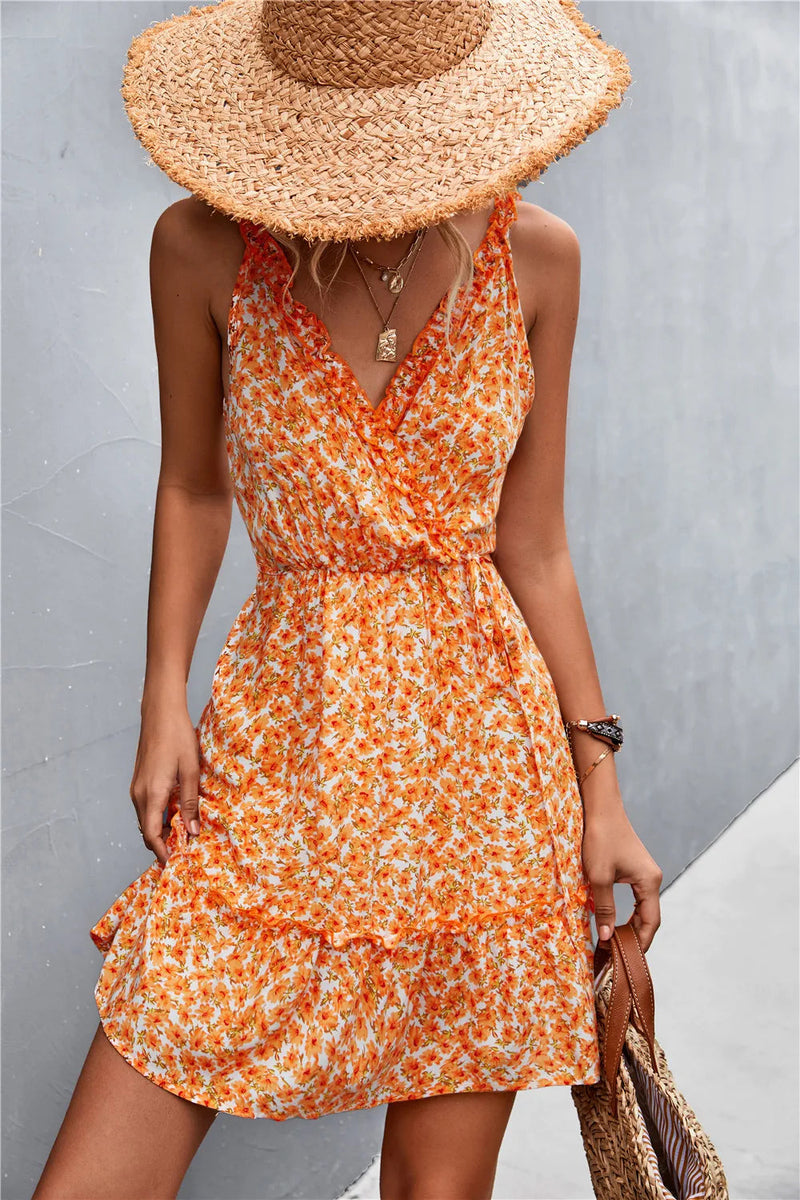 Collar Lace Comfortable Loose Midi Dresses