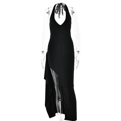 Split Korean Long Es Midi Dresses