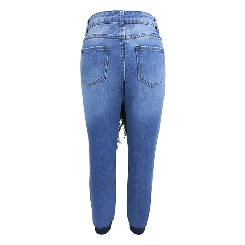 Jeans Pants High Waist Mom Show Pants Spring Summer Retro Street Loose Wide Leg Pants