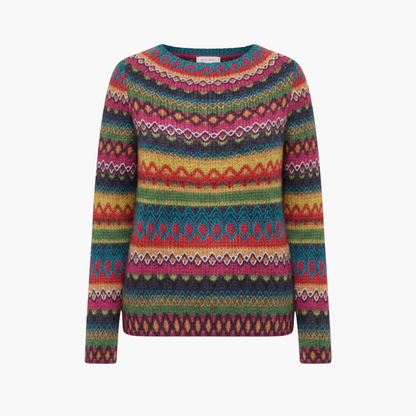 ’s Knit Sweater With Round Neck