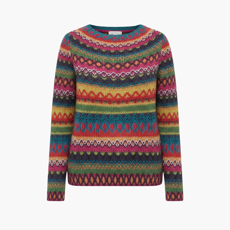 ’s Knit Sweater With Round Neck