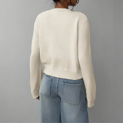 Fiona | ’s Spring Cropped Button Cardigan