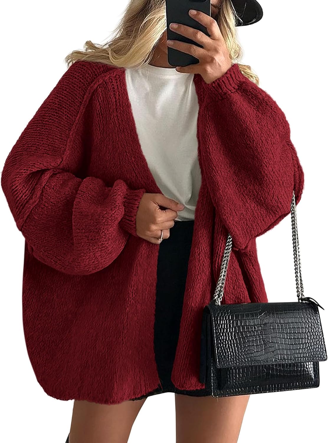 Gabriella | Spring Loose Knit Cardigan