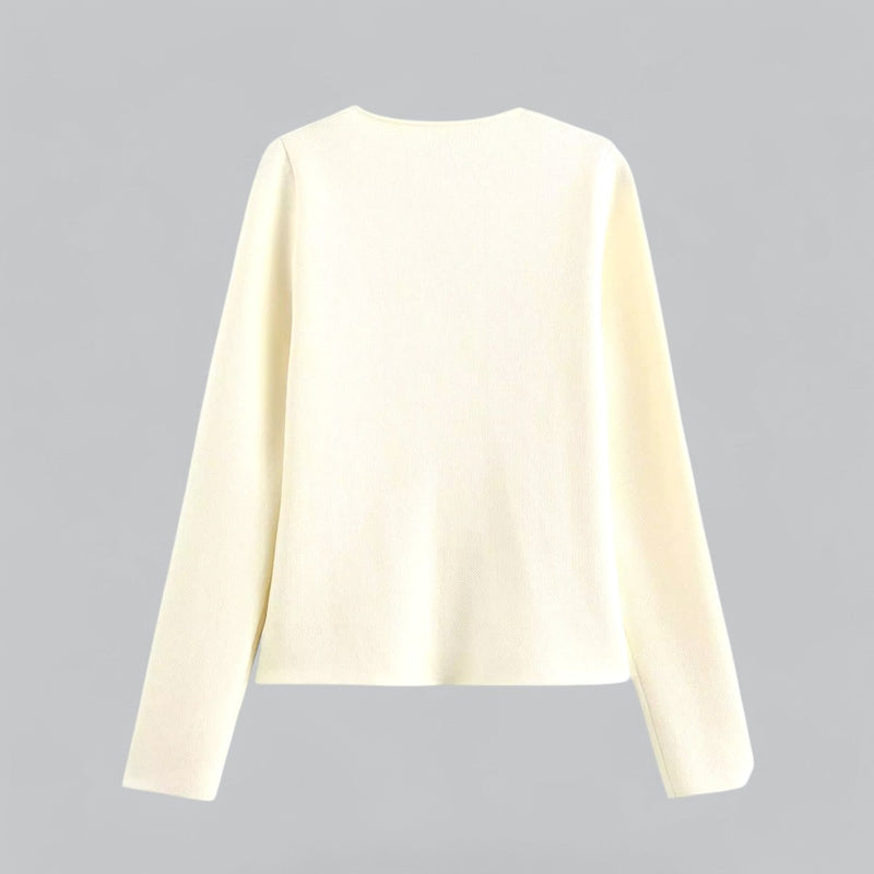 Grace | Spring Minimal Button Cardigan