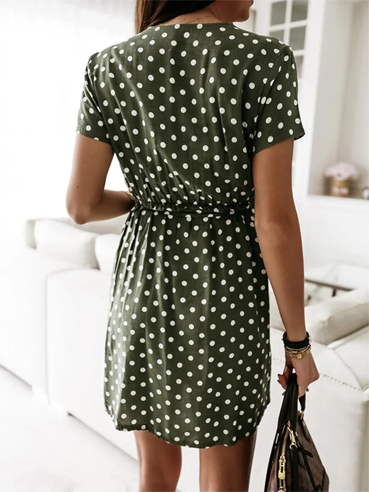Strapless Hollow Backless Beach Party Club Midi Dresses