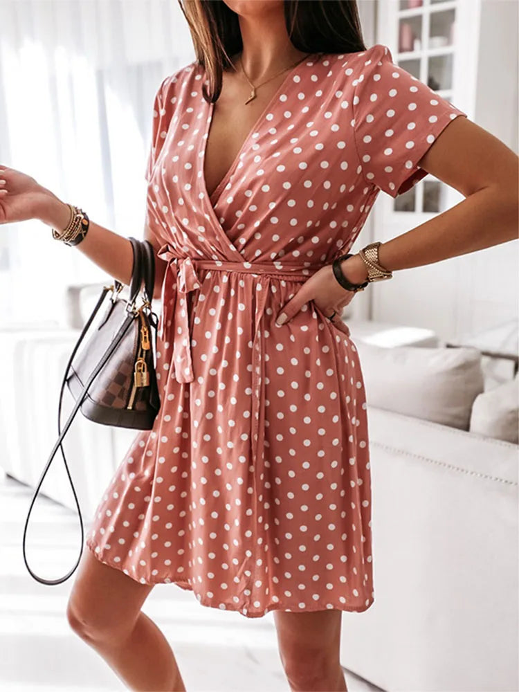 Strapless Hollow Backless Beach Party Club Midi Dresses