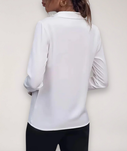 Charlotte | ’s Spring Buttoned Office Blouse