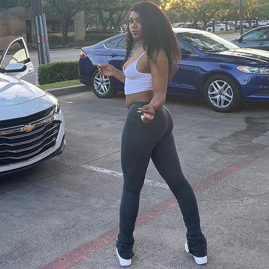 Ruched Legging Sweatpants