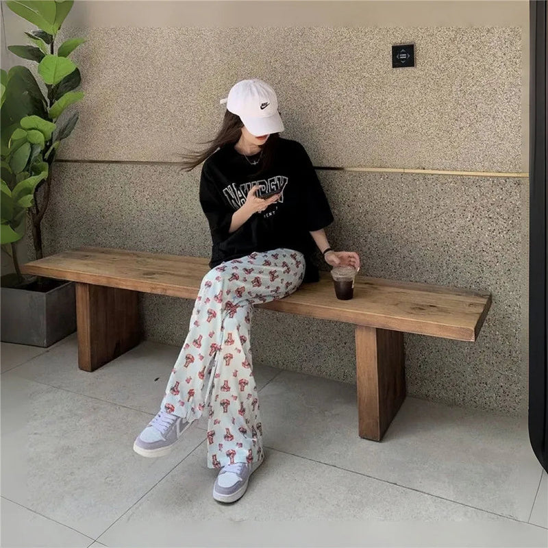 Y2k High Waisted Sweet Street Pant