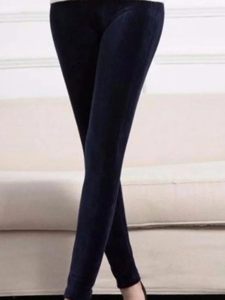 Double Sided Color Velvet Sweatpants