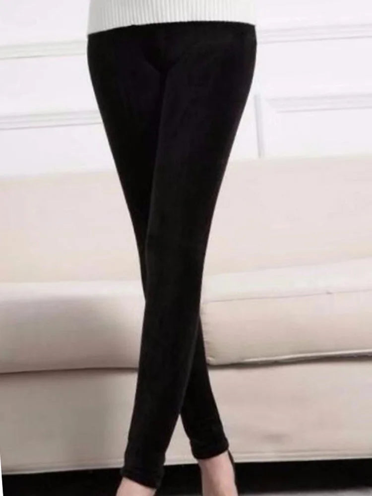 Double Sided Color Velvet Sweatpants