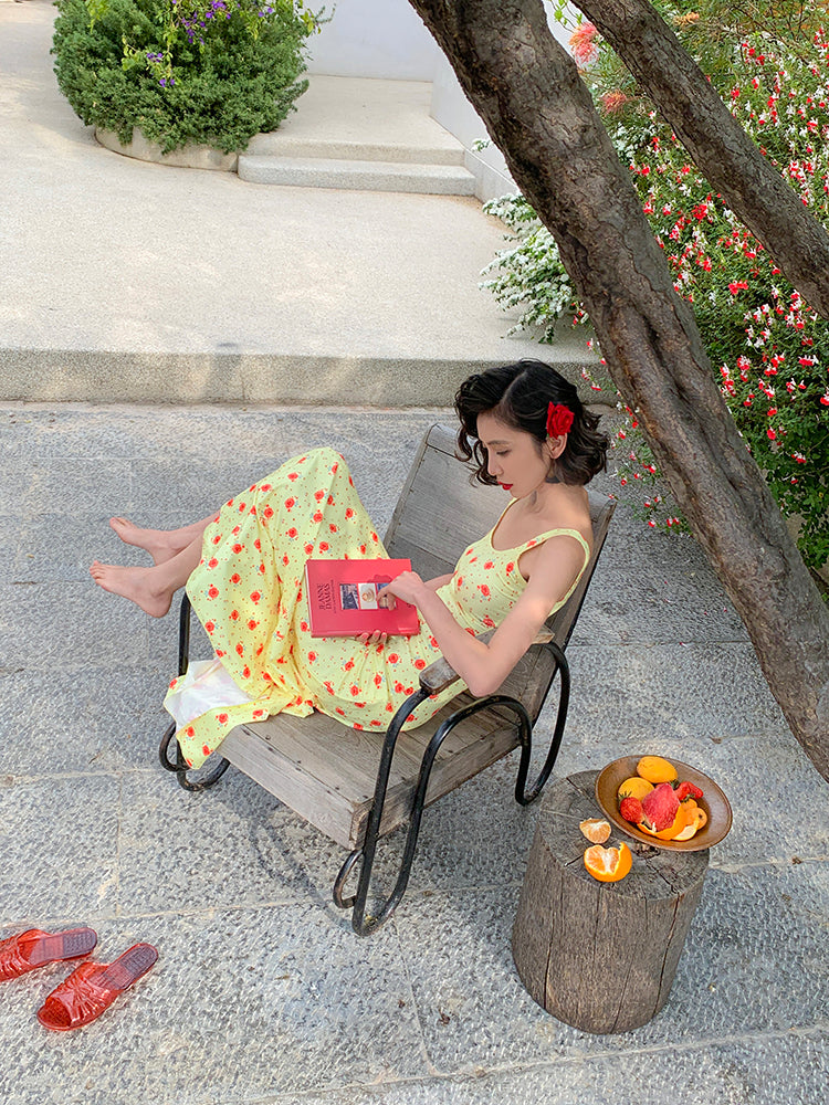 Yellow Resort Maxi Dress