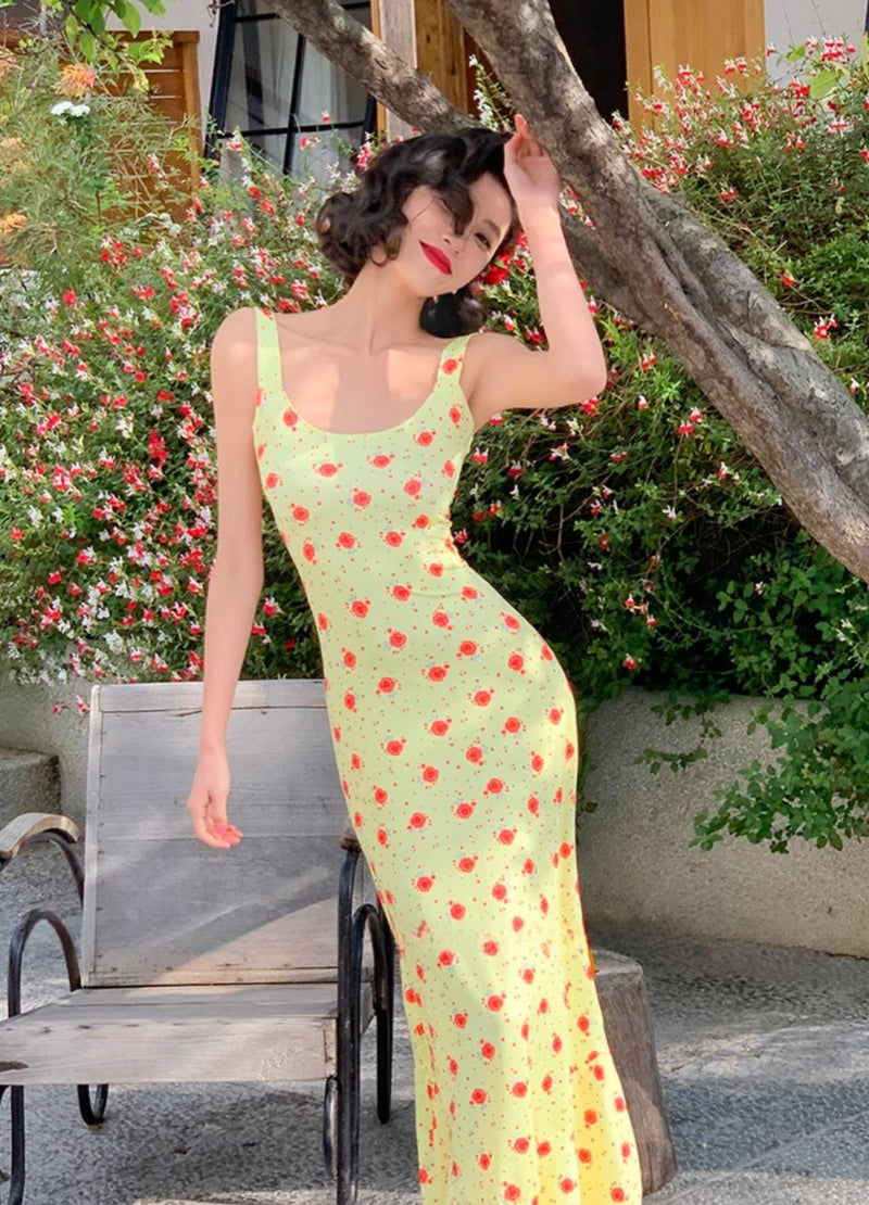 Yellow Resort Maxi Dress