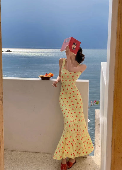 Yellow Resort Maxi Dress