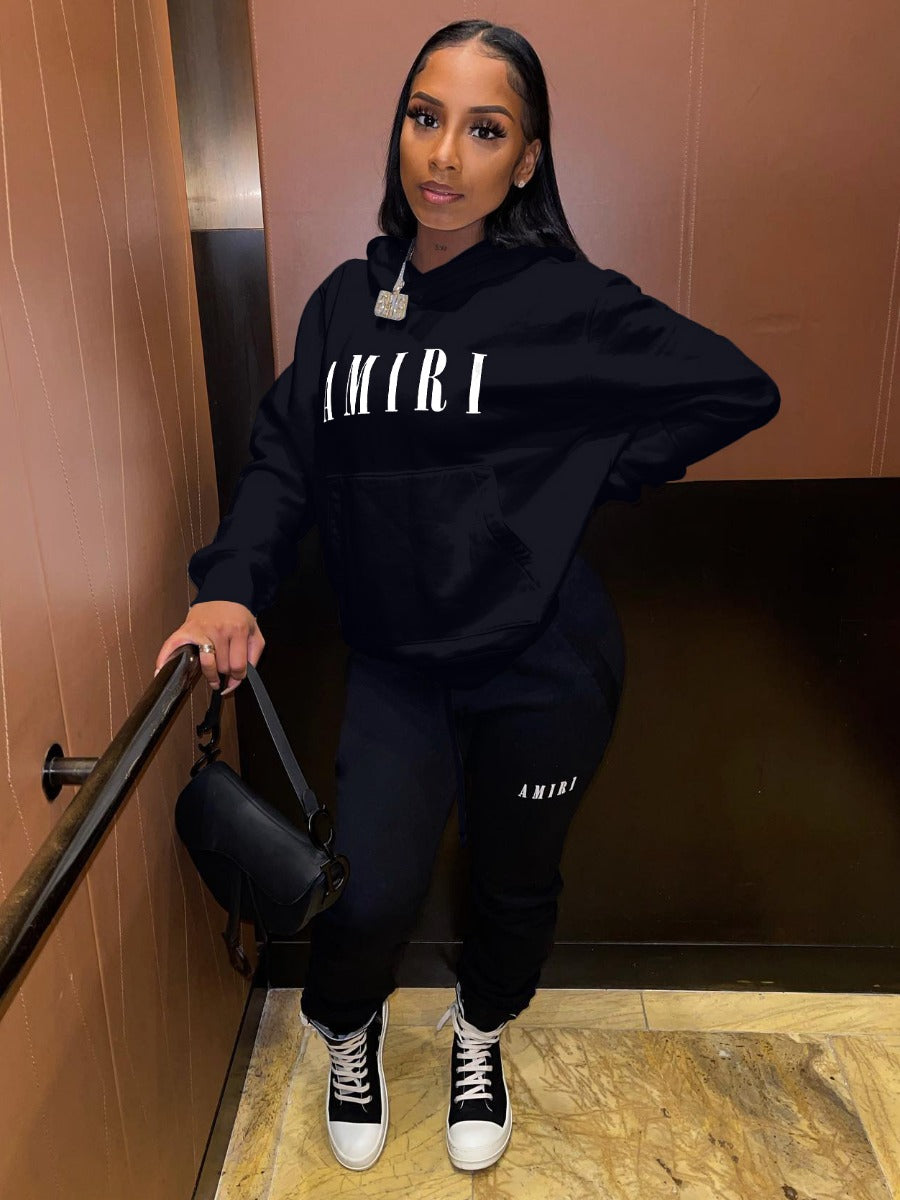 Cartoon Letter Print Sweatshirt Ar7047
