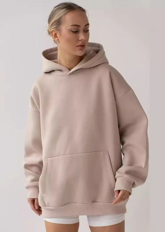 Cozy Long-sleeved Hooded Sweatshirt