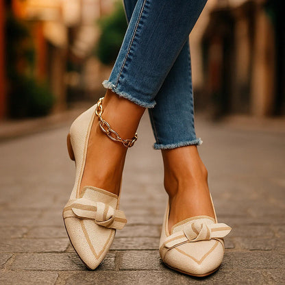 Valentina Knit Flats
