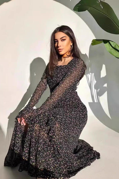 Print Maxi Dress