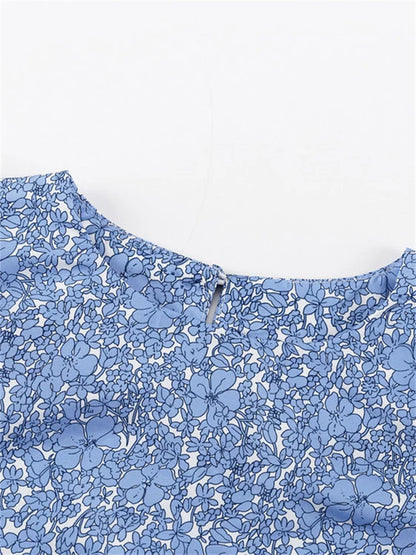 Printed Long Sleeve Pleated Skirts for Patchwork Party Dress Pleated Slim Y2k Mini Dress