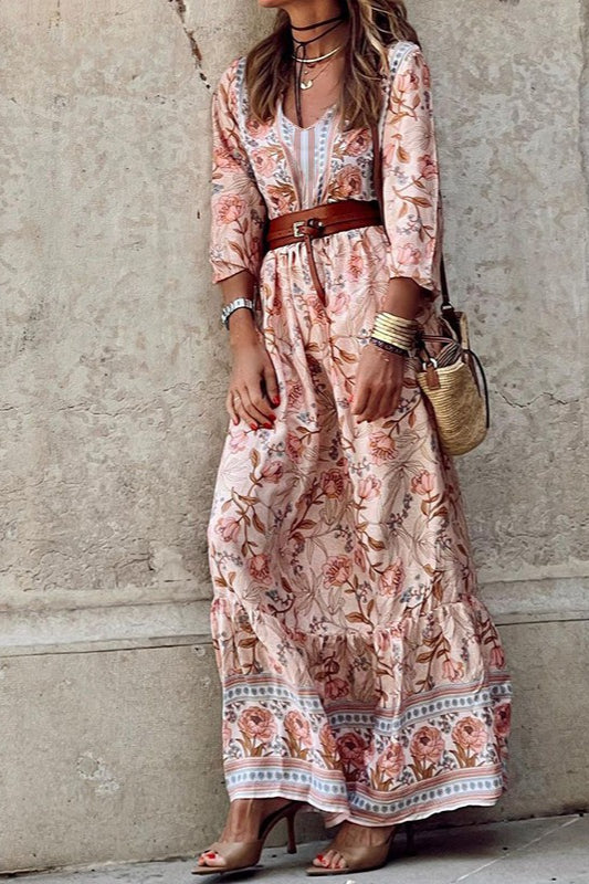 Print Maxi Dress