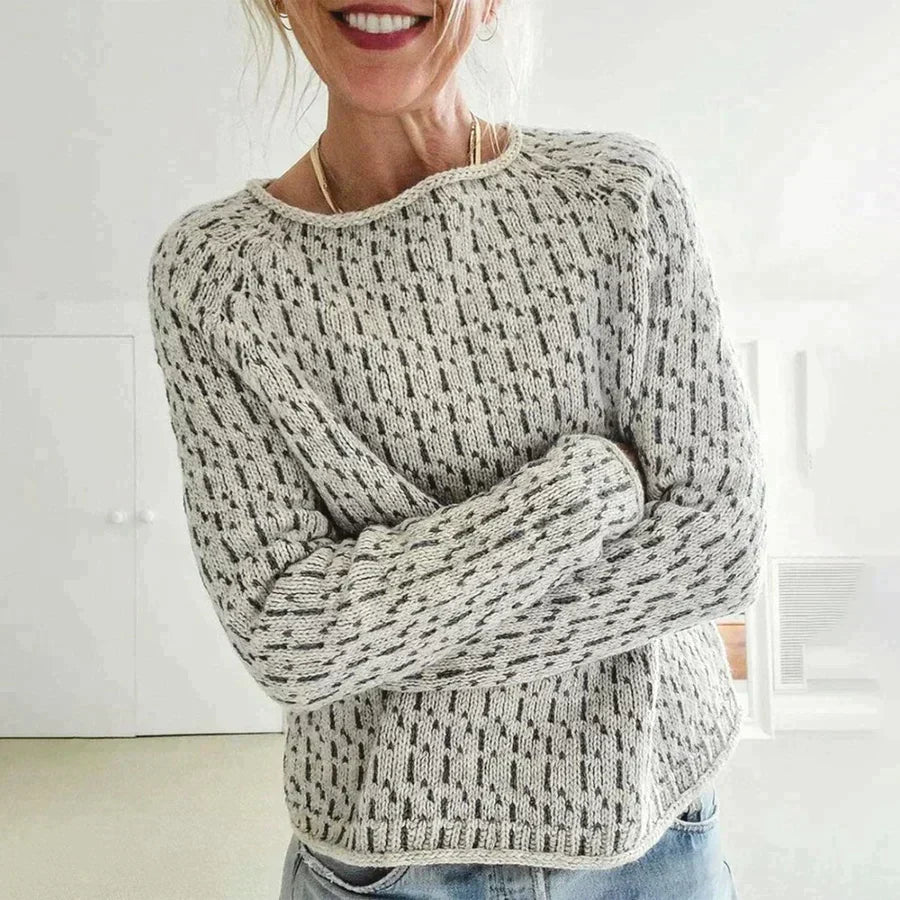 Malona Sweater for – Feminine Autumn Sweater With a Flattering Cut