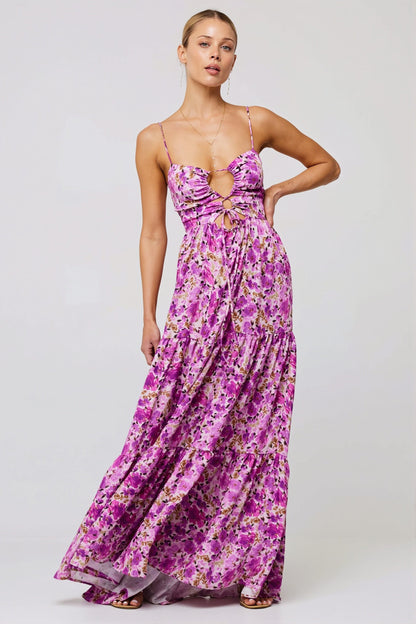 Splice Swing Cami Maxi Dress