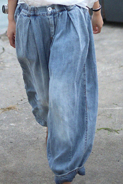 Printed Oversized Harem Pants