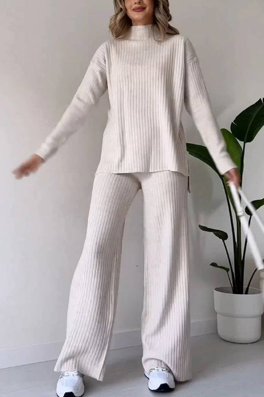 Slit Two-piece Set