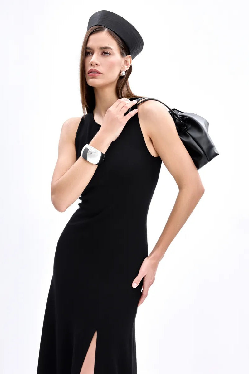 Knit Sleeveless Sweater Dress