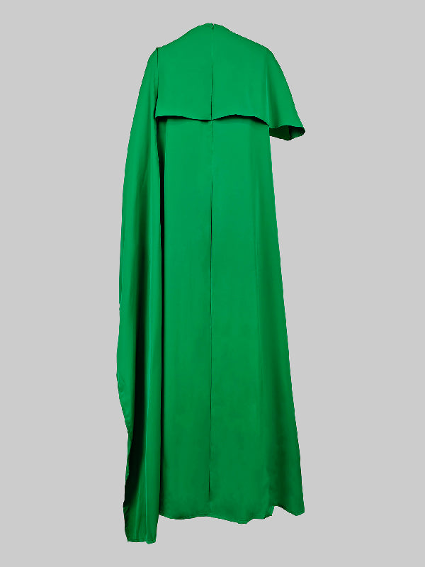 Loose Asymmetric Color Maxi Dresses