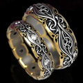 Couple Gold & Silver Ring