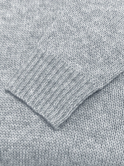 Contrast Color V Neck Pullover Sweater Er0257