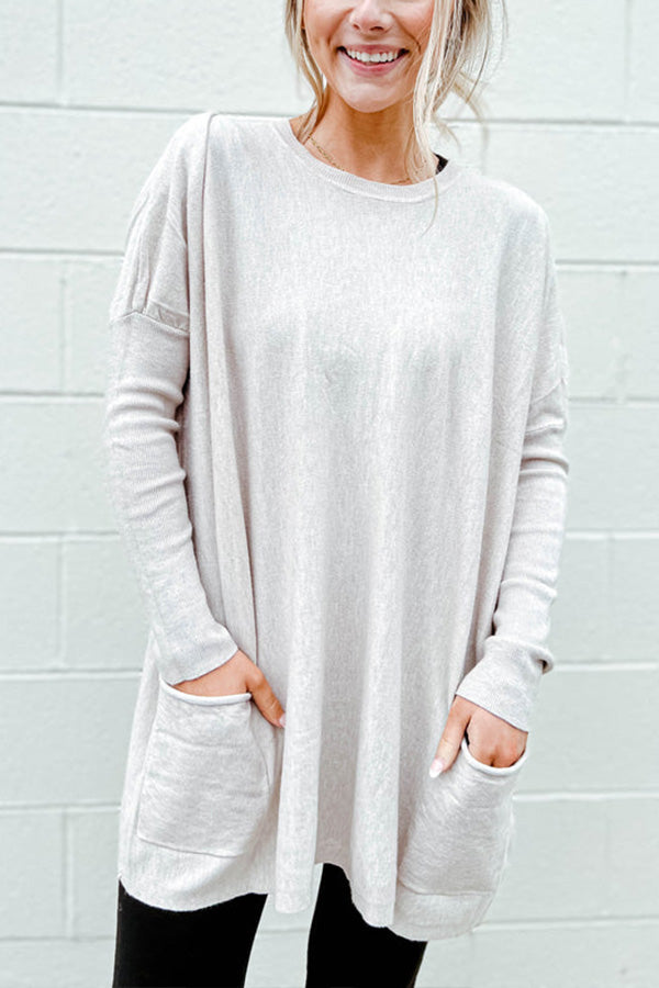 Boyfriend Pocket Sweater
