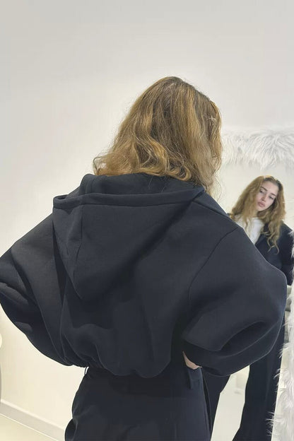 Hooded Short Coat
