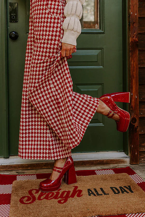 Mary Jane French High-heeled Shoes