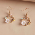 Nature Hoop Earrings