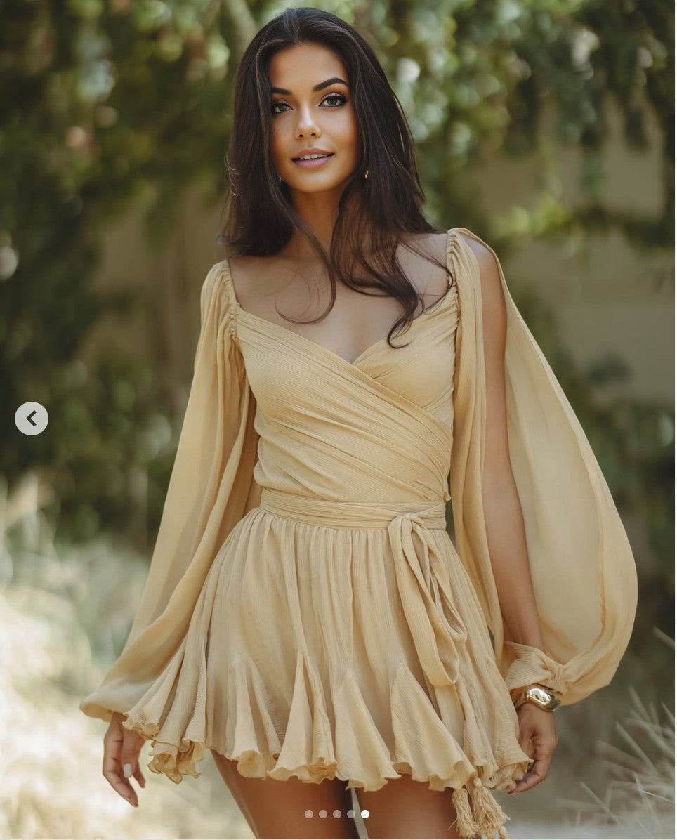Gaia Mini Dress + Free 🎁