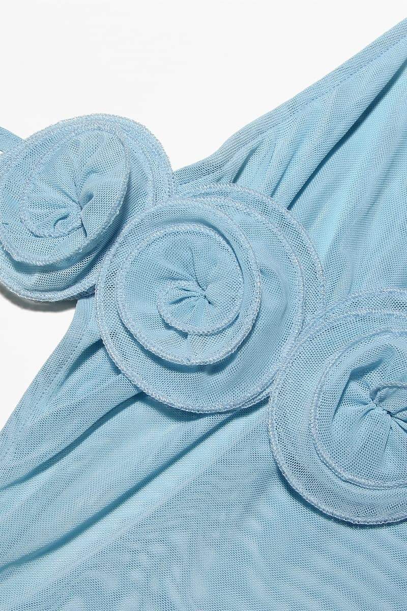 Alexia Halterneck -applique Maxi Dress