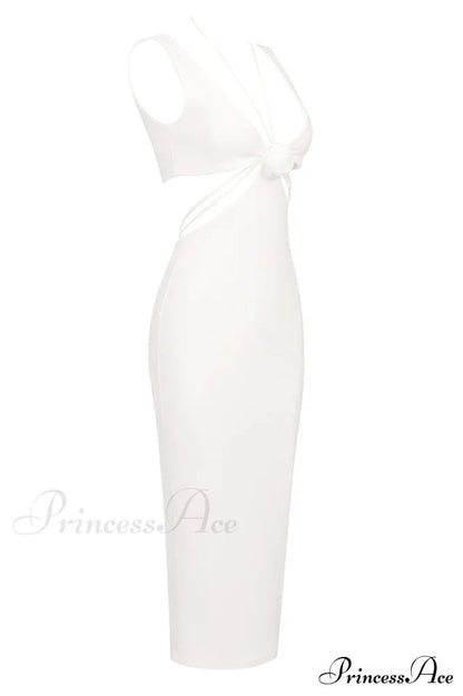 Alize Flower Stylish Embellished Maxi Dress