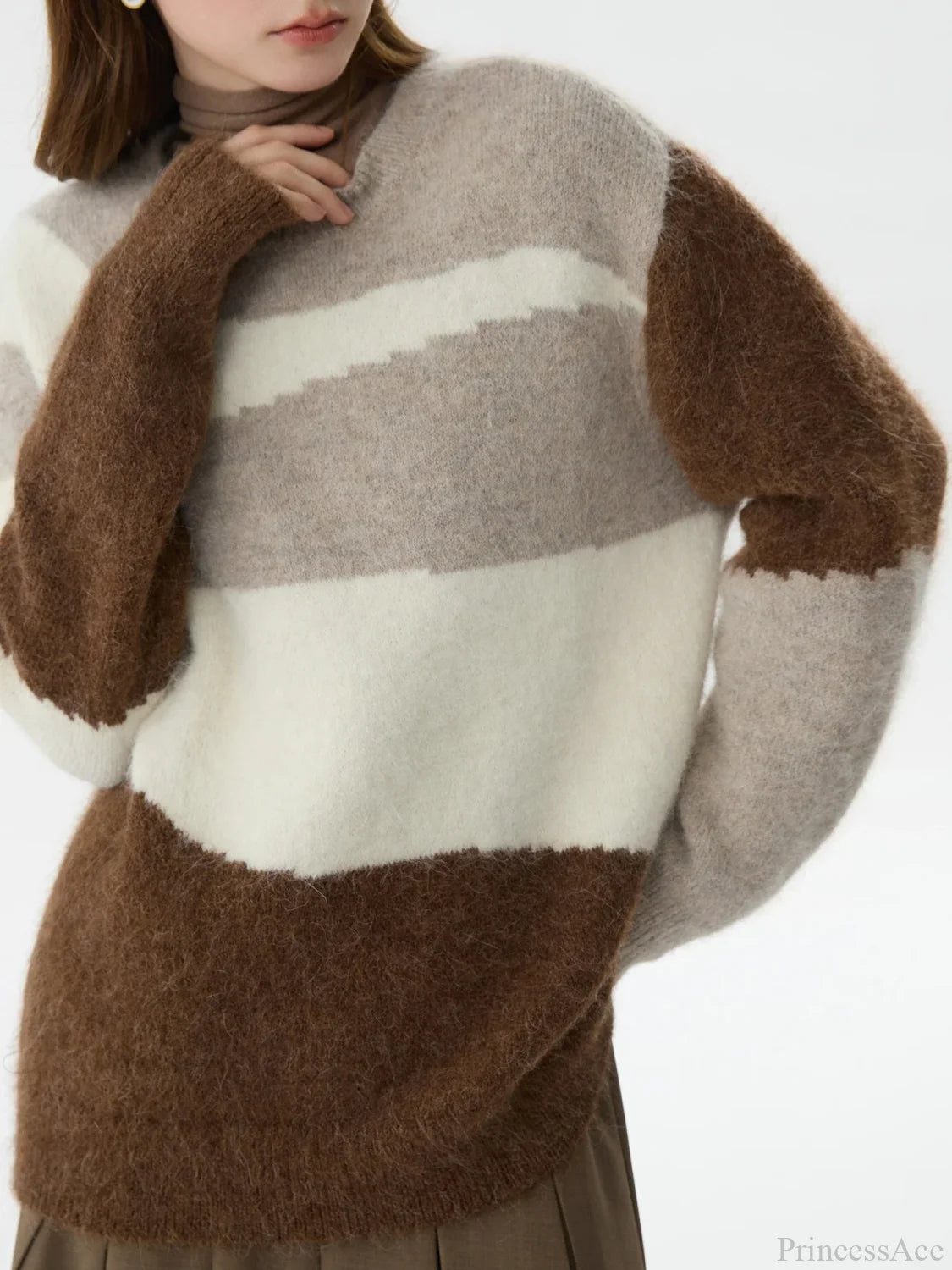 Alpaca Loose Warm Sweater Sweater
