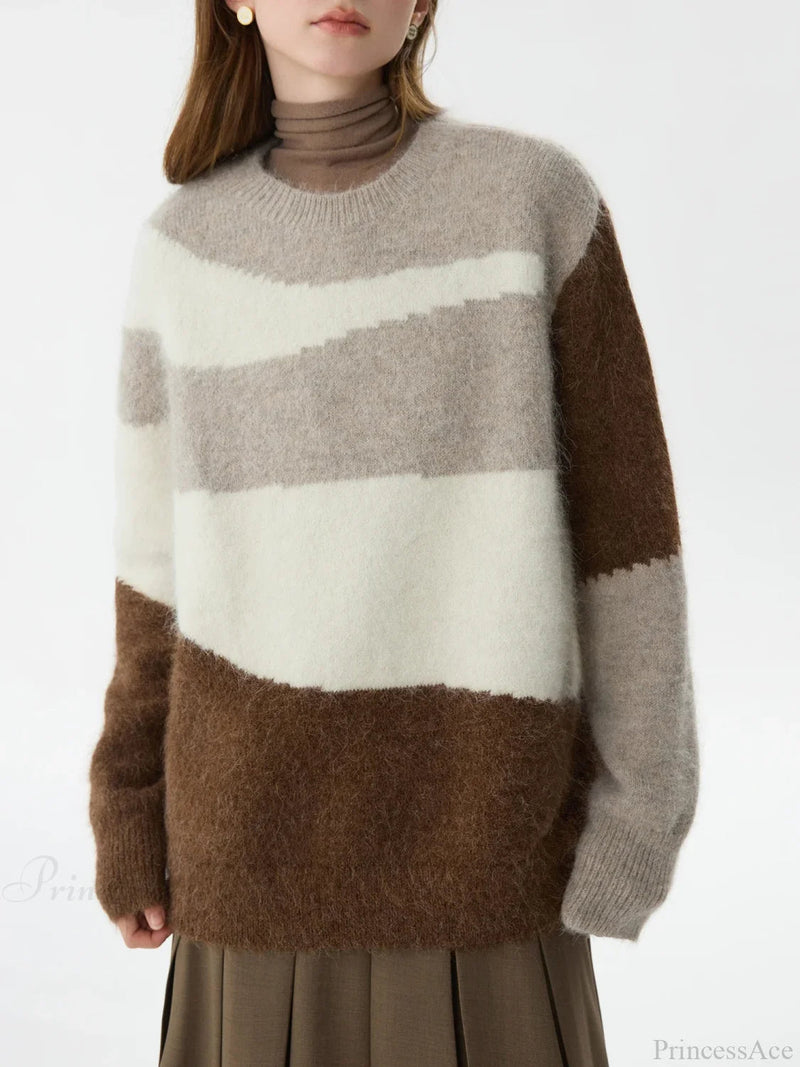 Alpaca Loose Warm Sweater Sweater