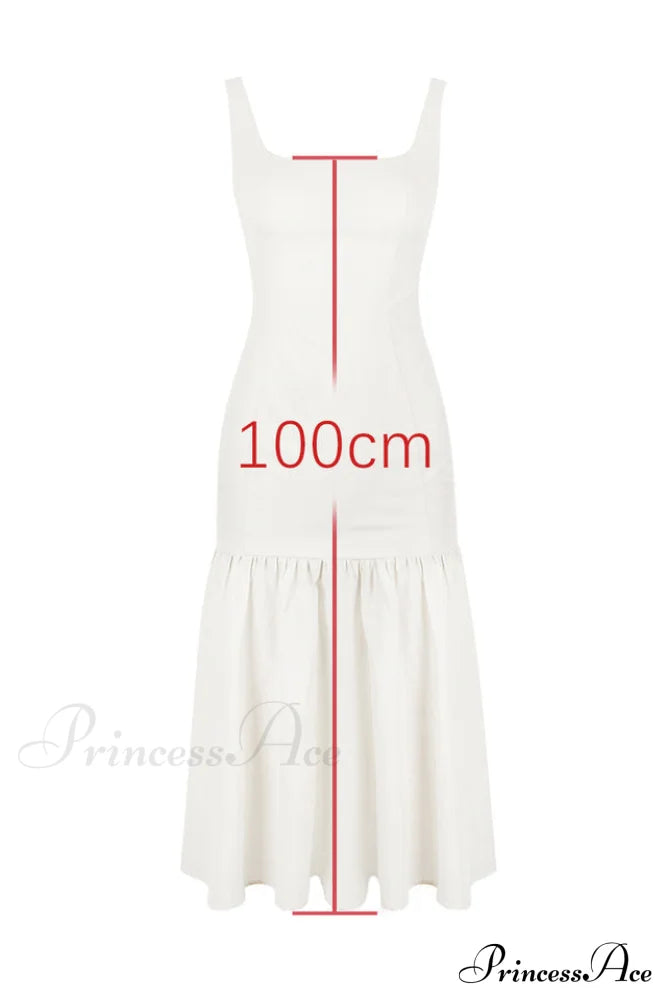 Amore Dropped Stylish Waist Midi Dress