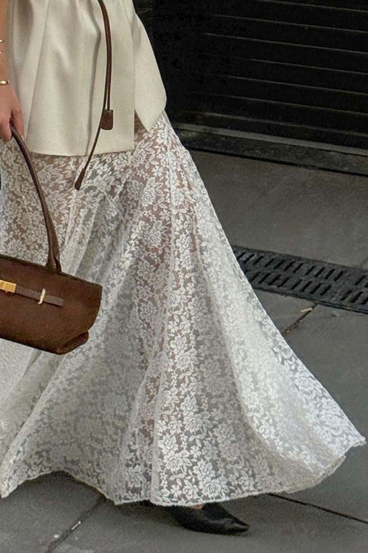 Lace Mermaid Long Skirt