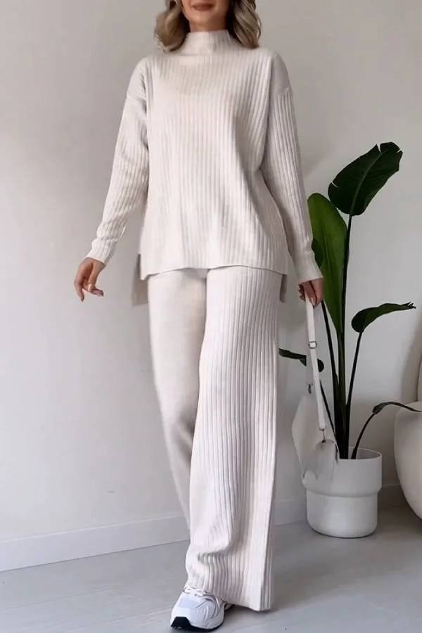 Slit Two-piece Set