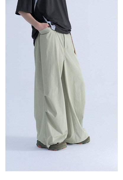 Drapey Track Pants With Drawstring